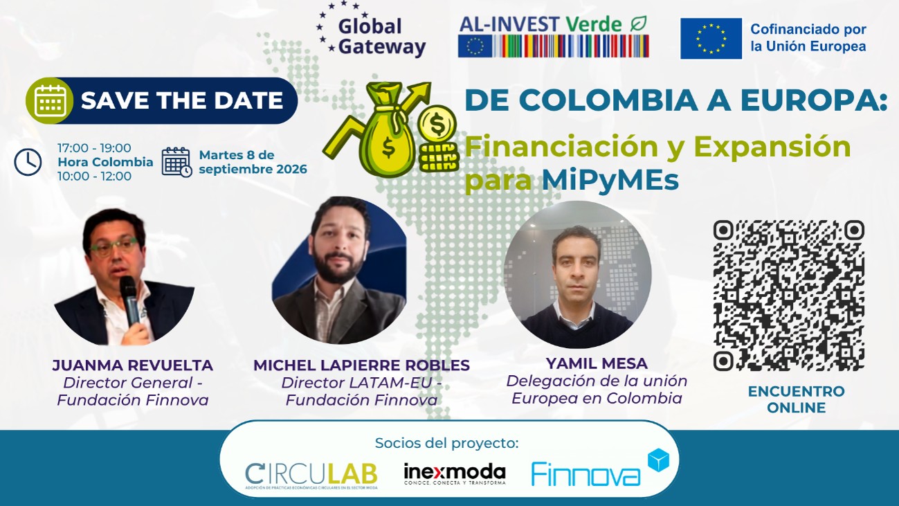 De Colombia a Europa: financiación y expansión para mipymes colombianas