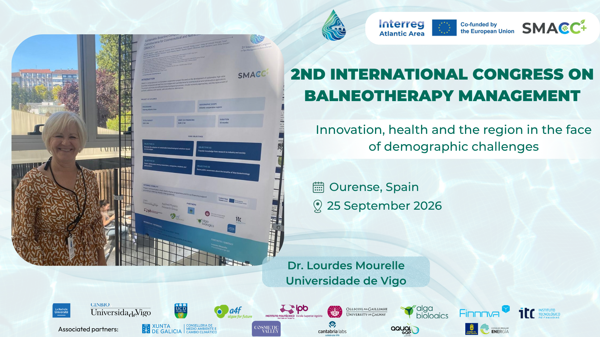SMACC+ Showcases Sustainable Microalgae Innovation at the II International Congress on Balneotherapy Management