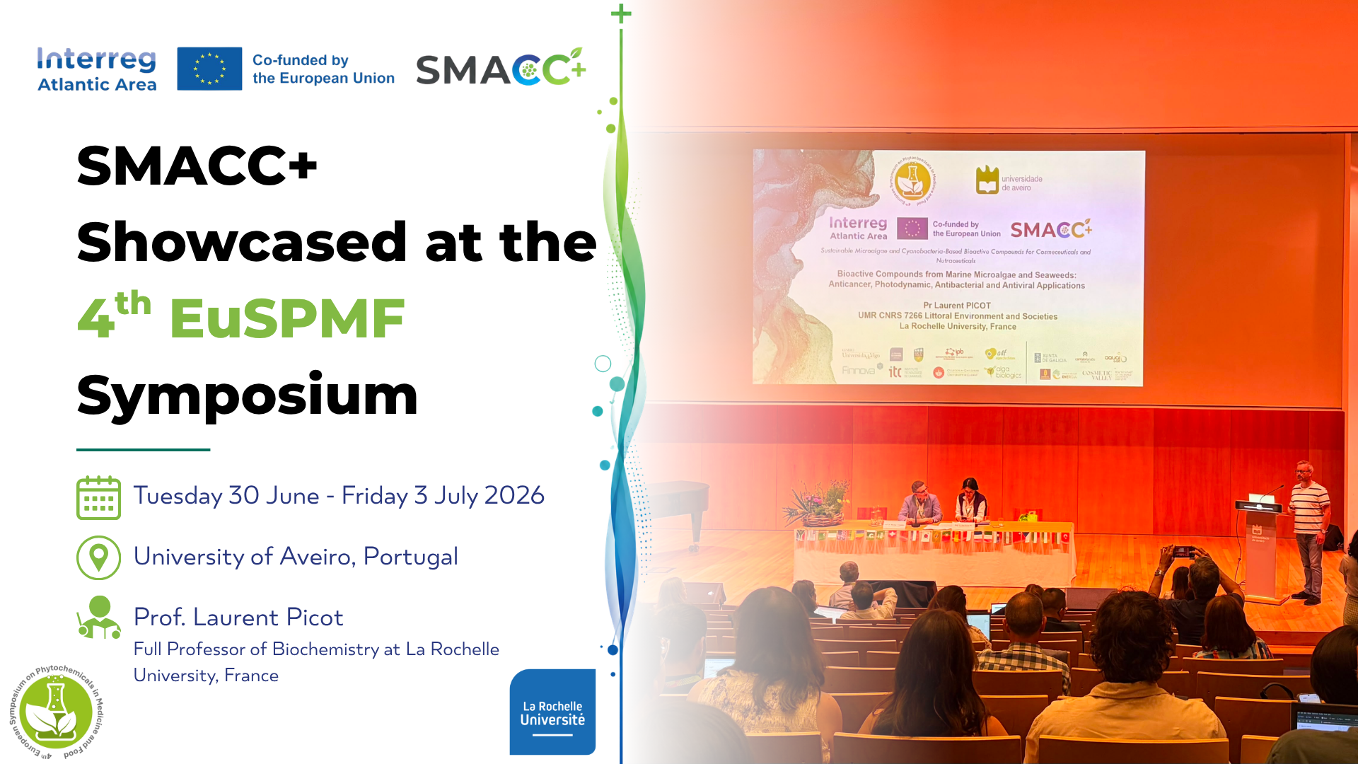 SMACC+ Showcases the Potential of Marine Bioactive Compounds at the 4th EuSPMF Symposium
