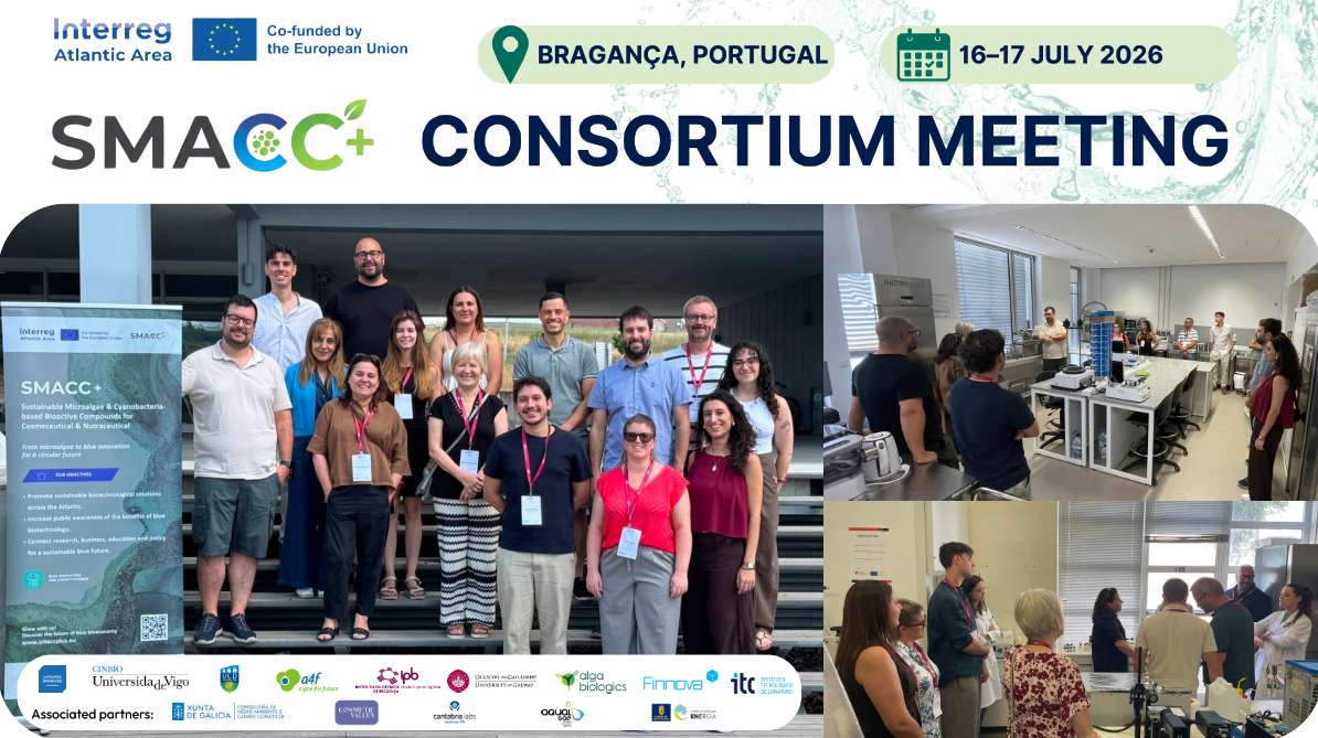 SMACC+ Consortium Advances the Development of Sustainable Microalgae-Based Bioactive Compounds at First In-Person Meeting