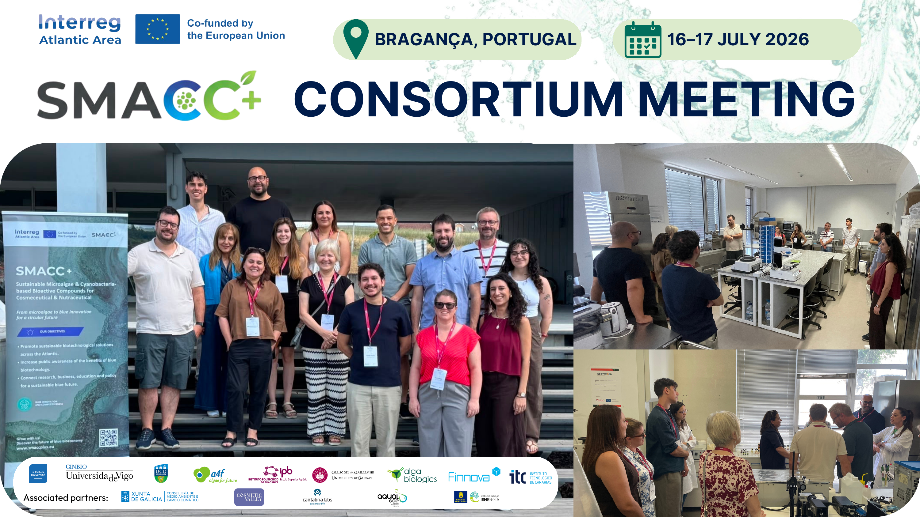 [EJEMPLO] SMACC+ Consortium Advances the Development of Sustainable Microalgae-Based Bioactive Compounds at First In-Person Meeting