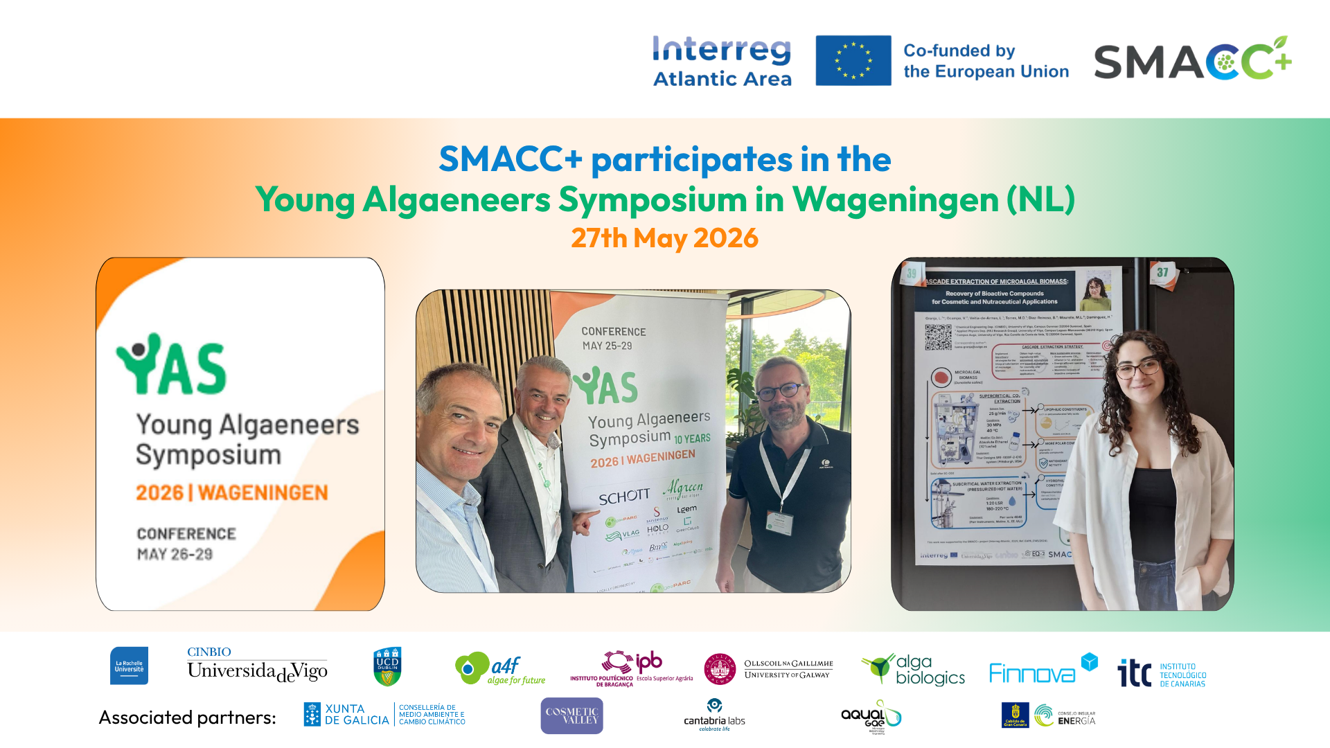 SMACC+ participated at the Young Algaeneers Symposium 2026 in Wageningen, Netherlands