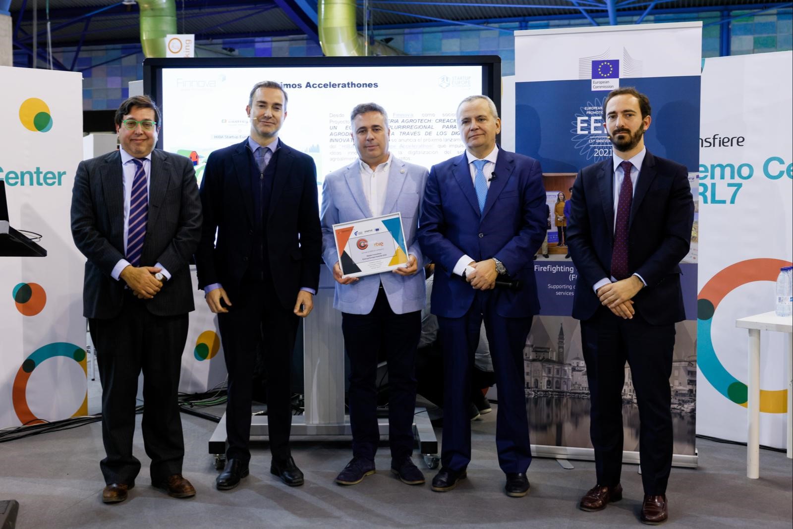 THE EMPRENDE TVE PROGRAMME BROADCAST ON CANAL 24 HORAS WINS THE MEDIA TRANSFIERE STARTUP EUROPE AWARDS