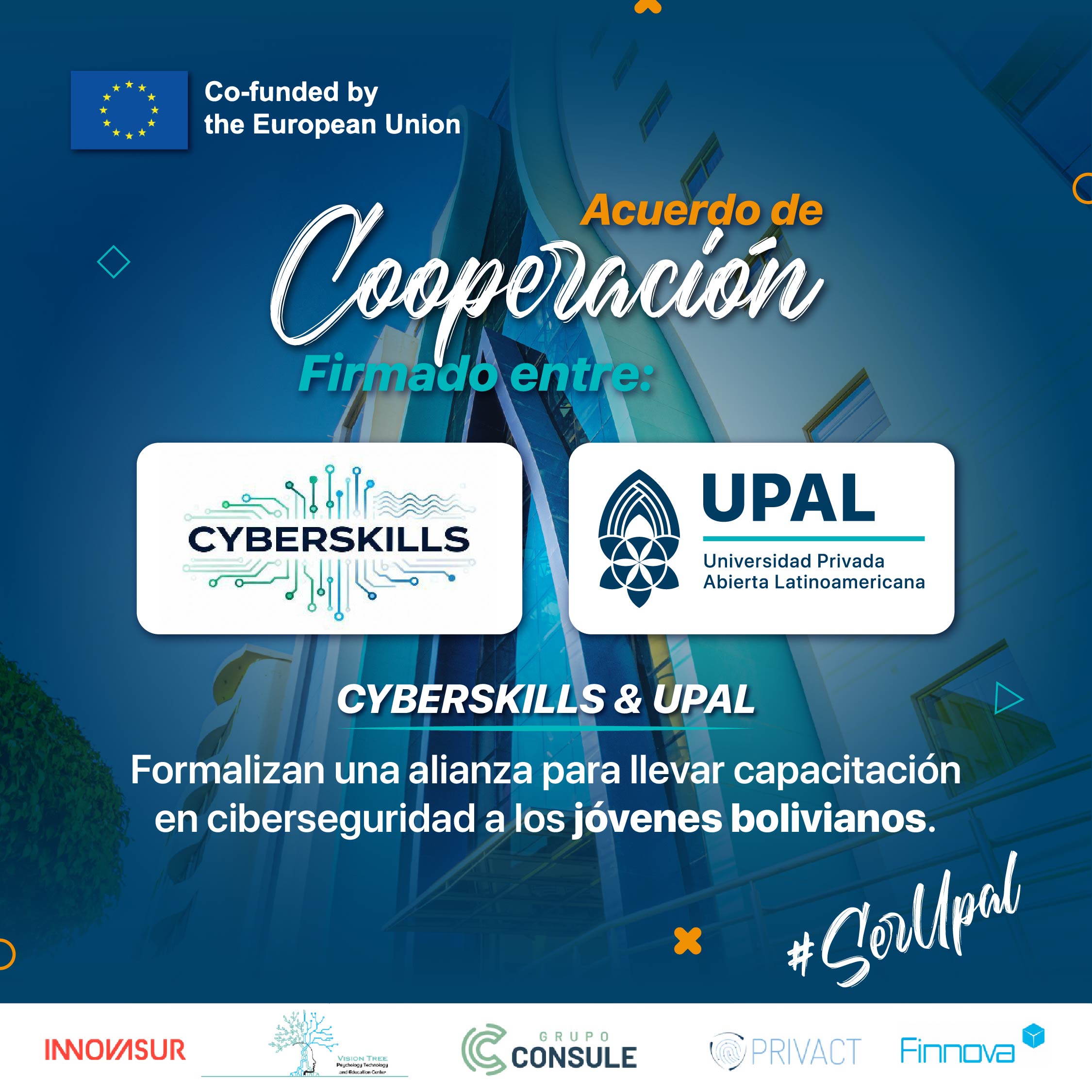 CYBERSKILLS, Finnova and UPAL join forces to train young Bolivians in cybersecurity