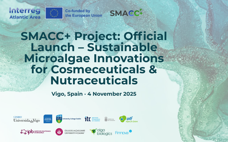 SMACC+ project officially launches to develop sustainable microalgae-based bioactive compounds for cosmeceuticals and nutraceuticals