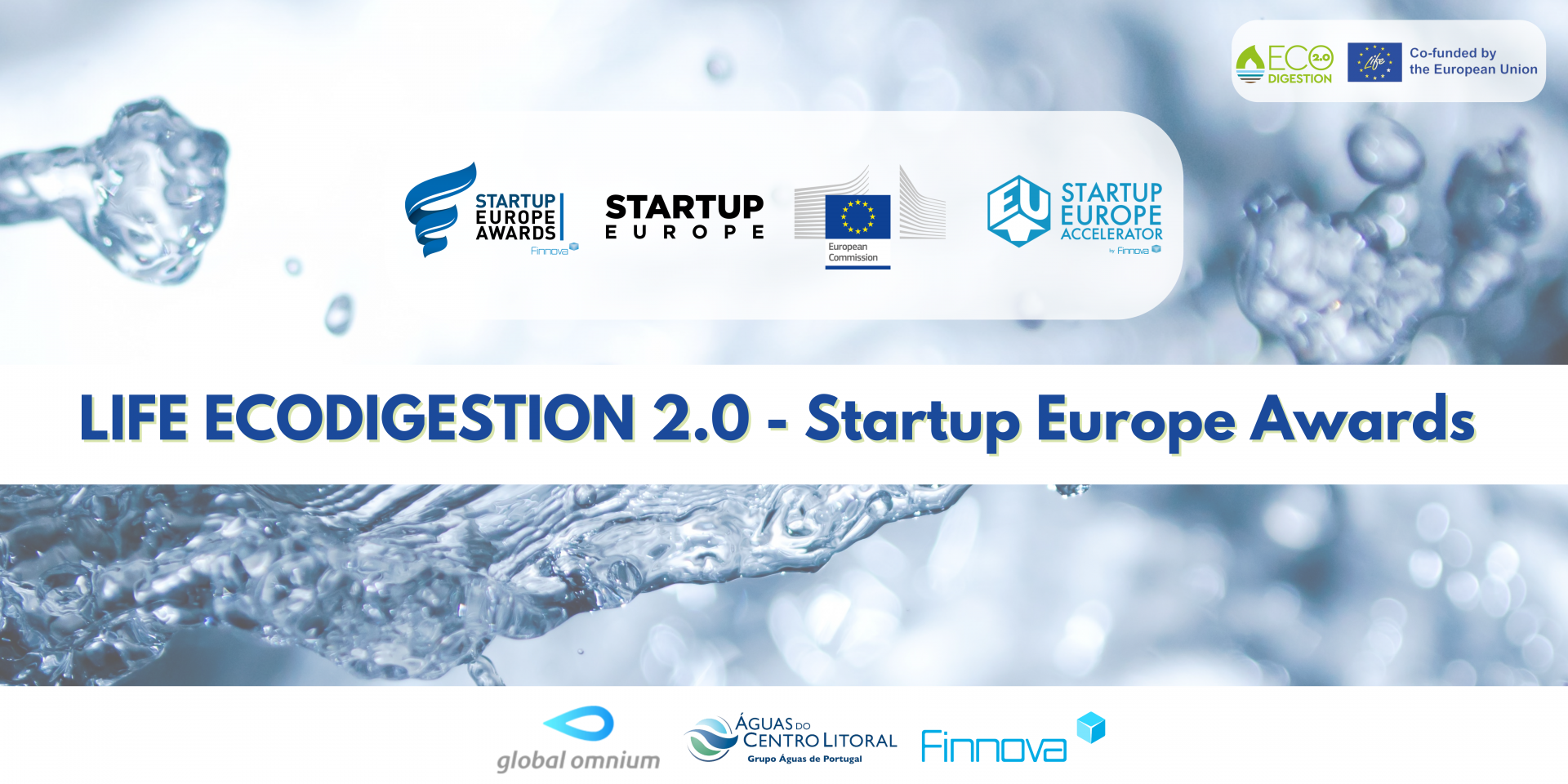 Open call for entrepreneurs to provide innovative solutions to the challenges of water, energy and circular economy