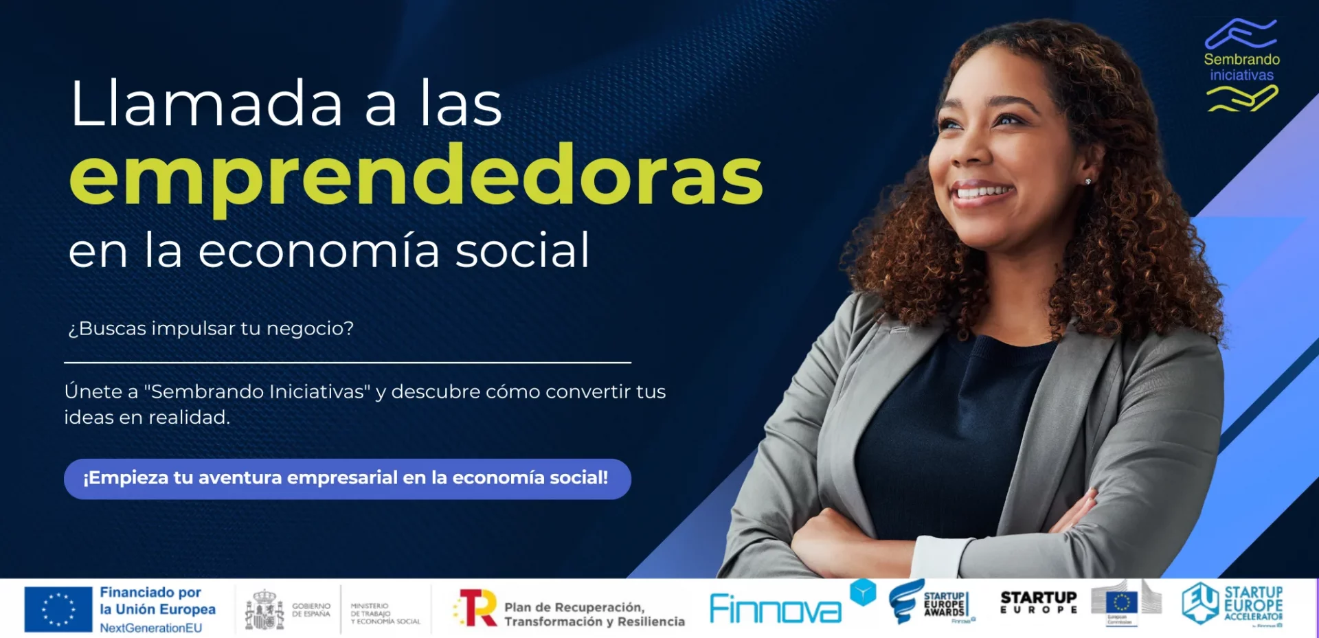 ✨ Startup Europe Awards participates in Sembrando Iniciativas to boost female entrepreneurship in the social economy ✨